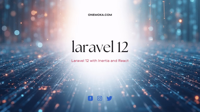 laravel 12 with inertia and react